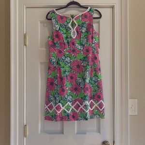 LILLY PULITZER Marianna Blooming Shift Dress - gently used